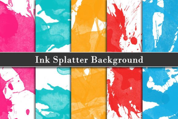 Integrating Paint Splatter Watercolor Backgrounds into Professional Design Workflows