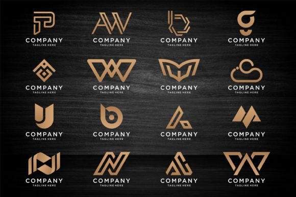 Monogram Logo Design SVG Part 7