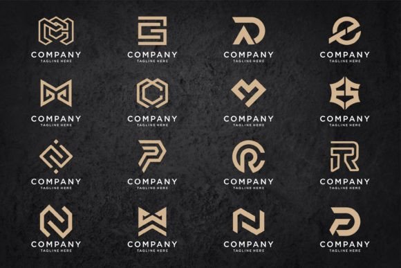 Set of Monogram Logo Design Vector: A Versatile Branding Solution