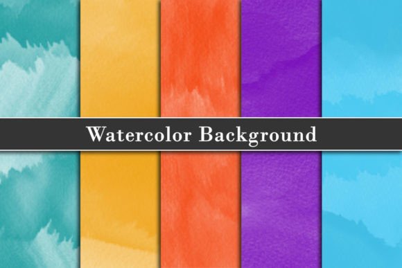 Watercolor Paint Splatter Backgrounds